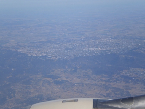 Flying over Toowoomba